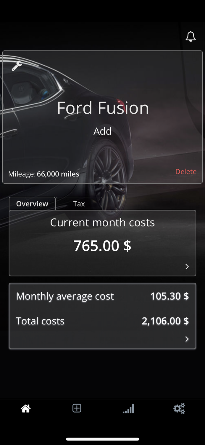 Car expenses tracker