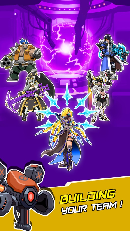#4. Cyber War:Idle Defense heroes (iOS) 由: beemob