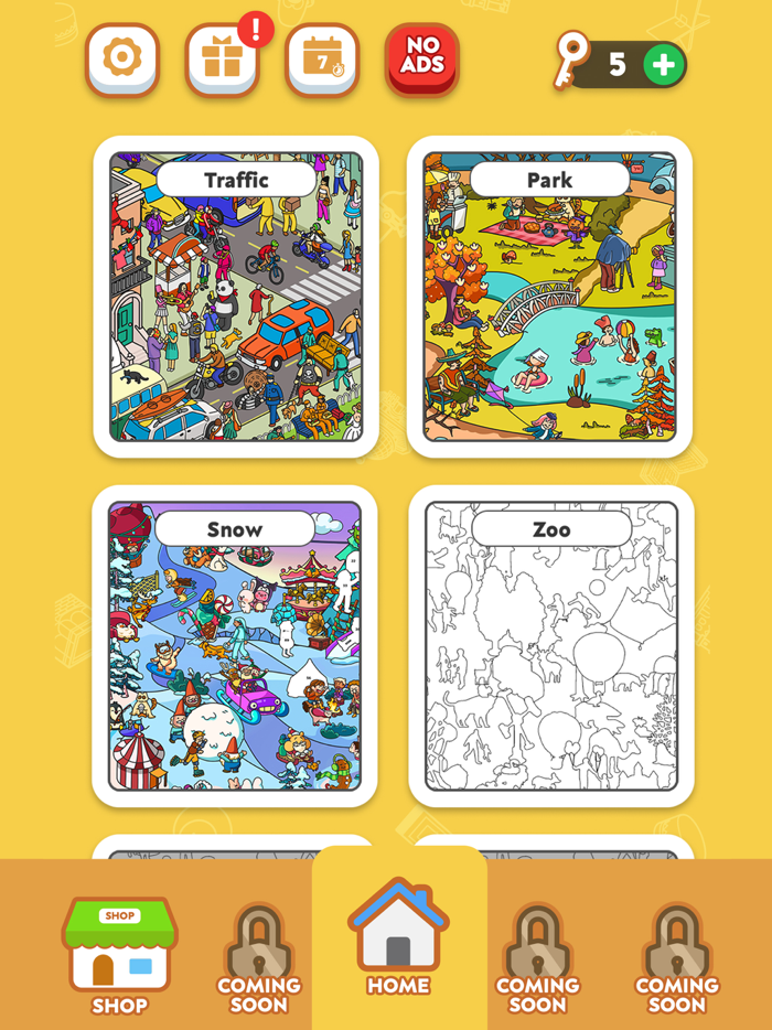 Stickers Diary - ASMR puzzle