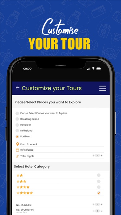 Swarnatara Tours Screenshot