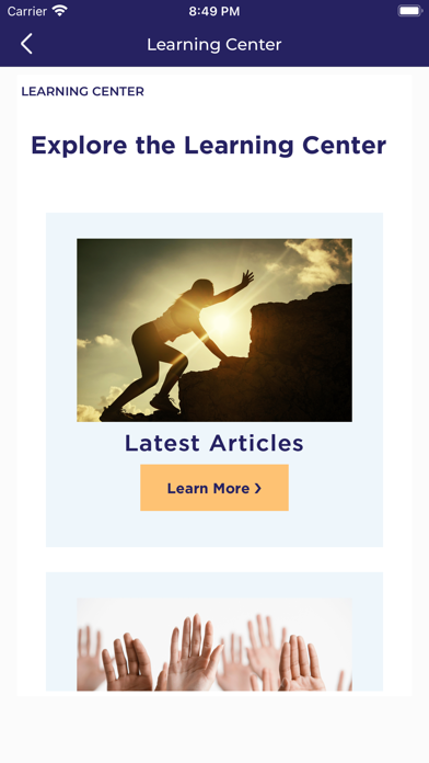 THRIVE Health Study Screenshot