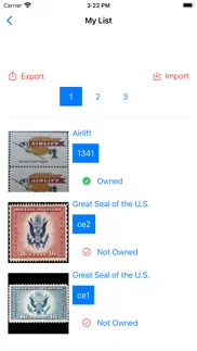 How to cancel & delete us airmail stamp recognition 1