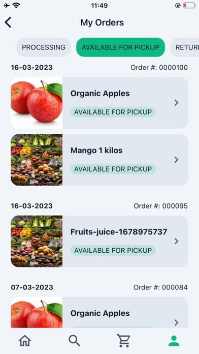 Agro Supply Chain Screenshot