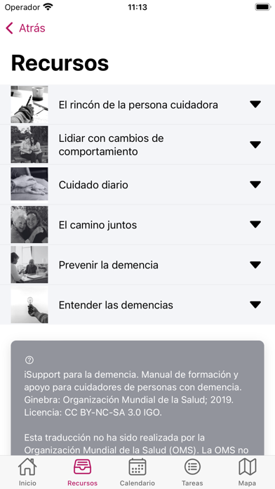 ReMIND Carers Screenshot