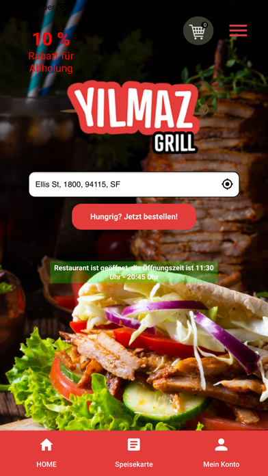Yilmaz Grill Screenshot