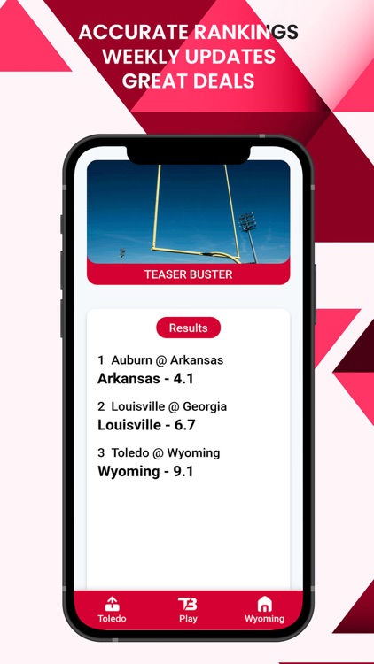 TeaserBuster - NCAAF Predictor