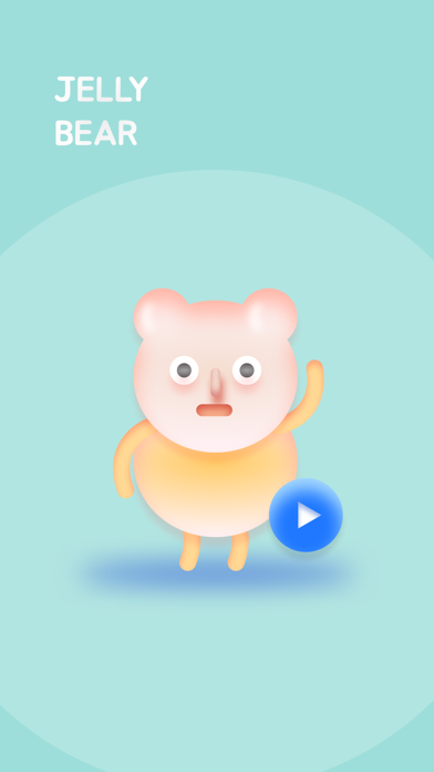 jelly bear sticker Screenshot