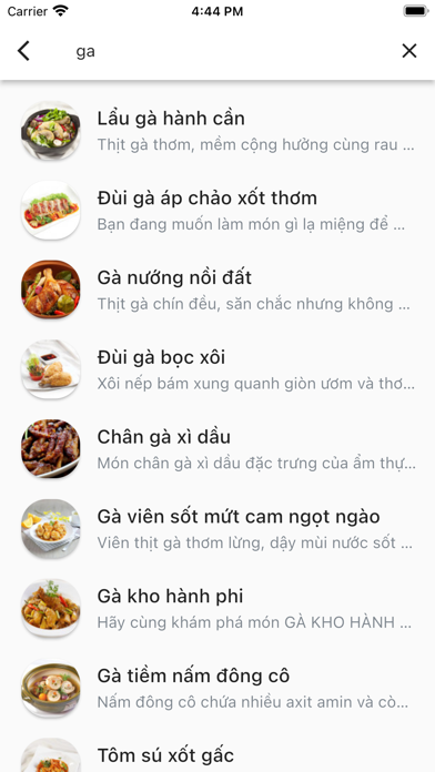 Sách Nấu Ăn - Món Ăn Ngon Screenshot