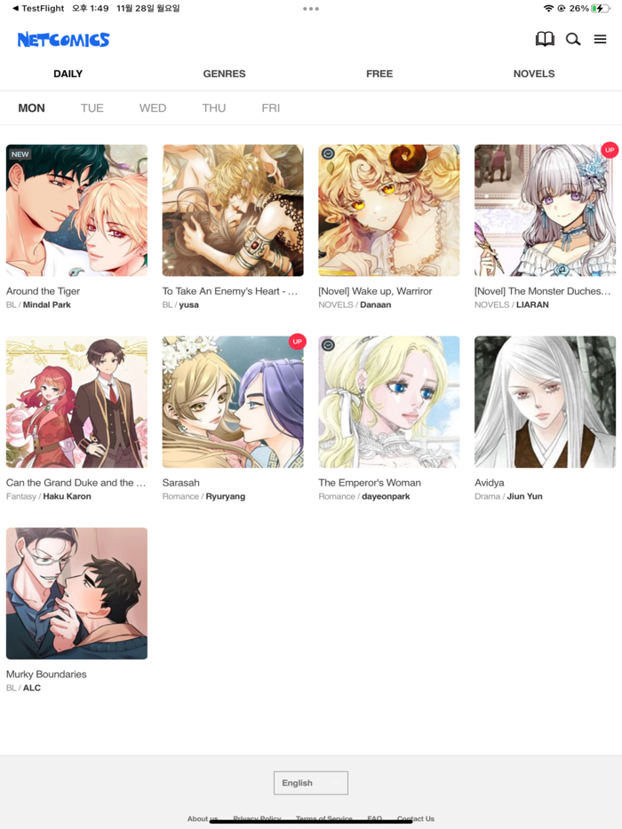 NETCOMICS - Webtoon and Manga