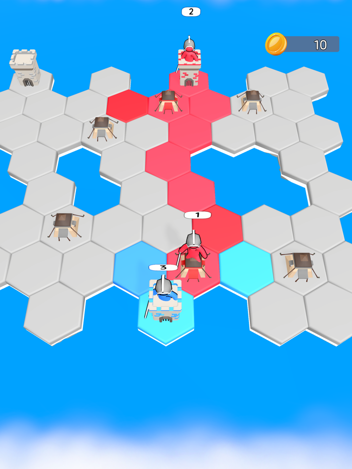 Hexagon Wars 3D