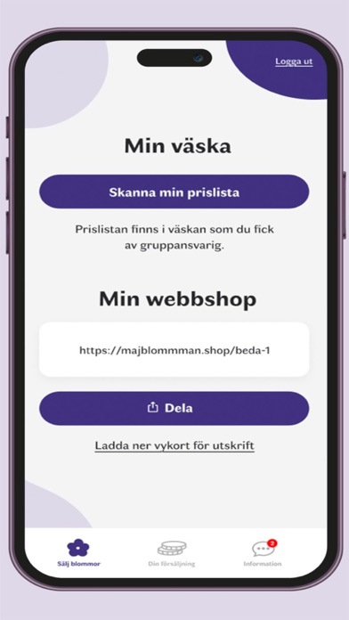 Majblomman Screenshot