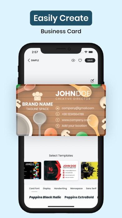 Business Card Maker - Creator Screenshot