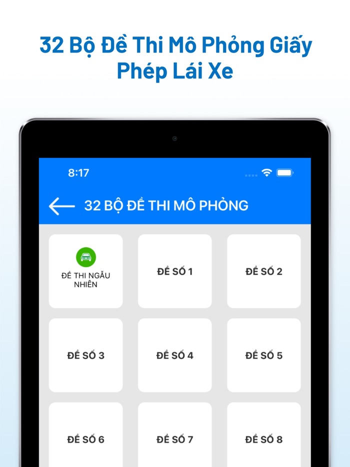 Thi Mô Phỏng Lái Xe