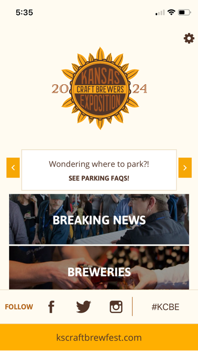 Kansas Craft Brewers Expo Screenshot