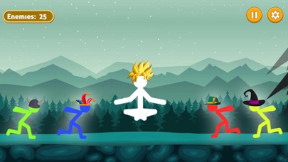 Stickman Fight Battle Gamesのおすすめ画像1