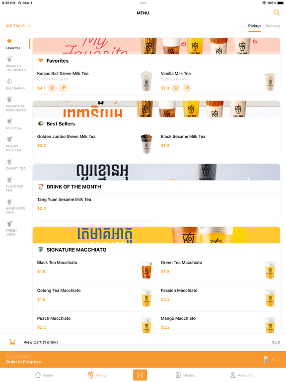 Screenshot #5 pour KOI Thé Cambodia