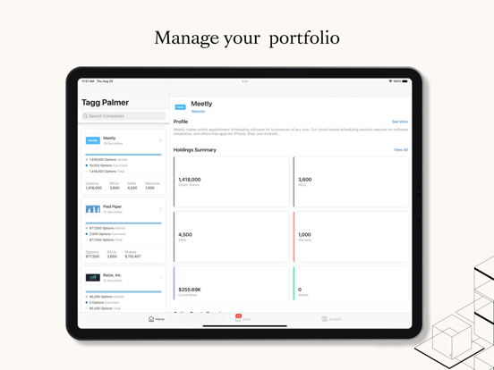 Screenshot #4 pour Carta - Manage Your Equity