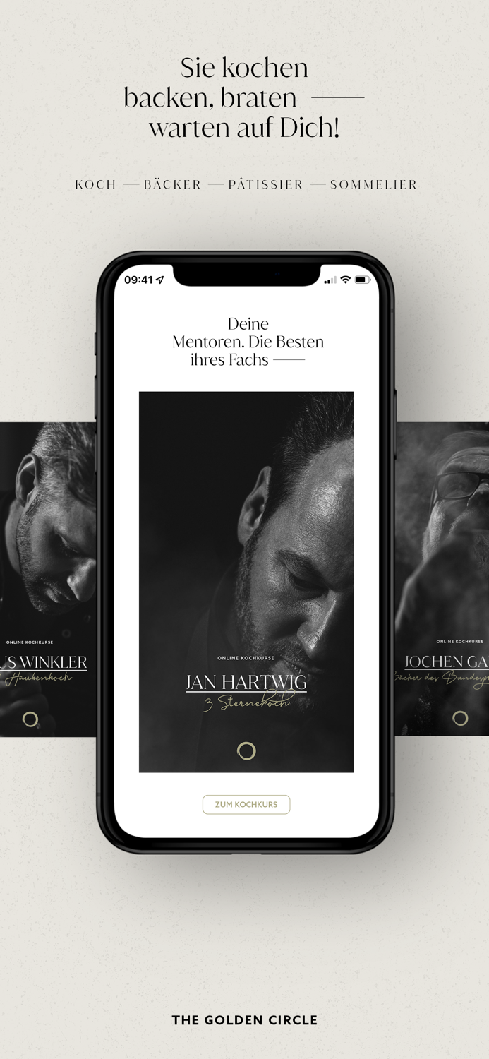 THE GOLDEN CIRCLE • Kochkurse