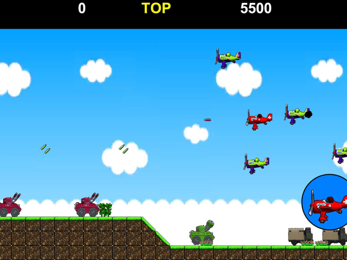 Sky Soldiers  8bit Shmup