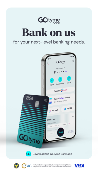 GoTyme Bank Screenshot