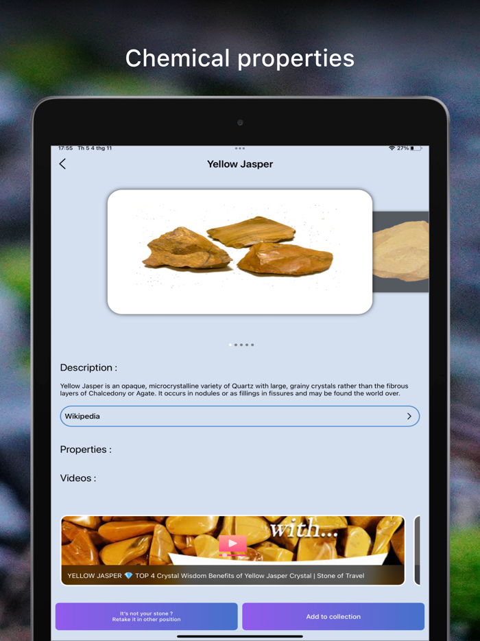 Rock Identifier Crystal Finder