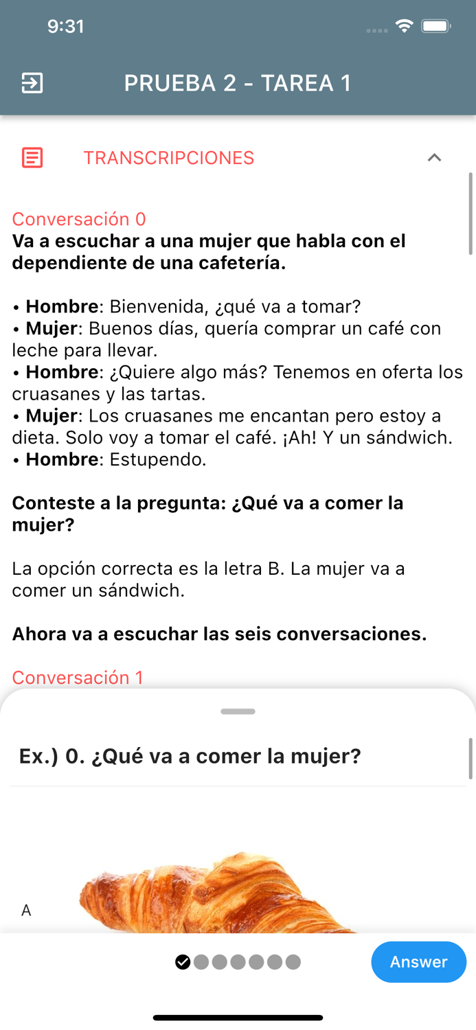 DELE A2 Spanish Examen1