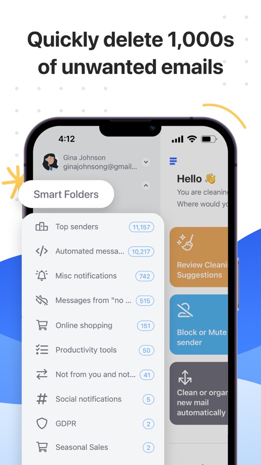 #4. Clean Email — Inbox Cleaner (iOS) 由: Clean Email, LLC