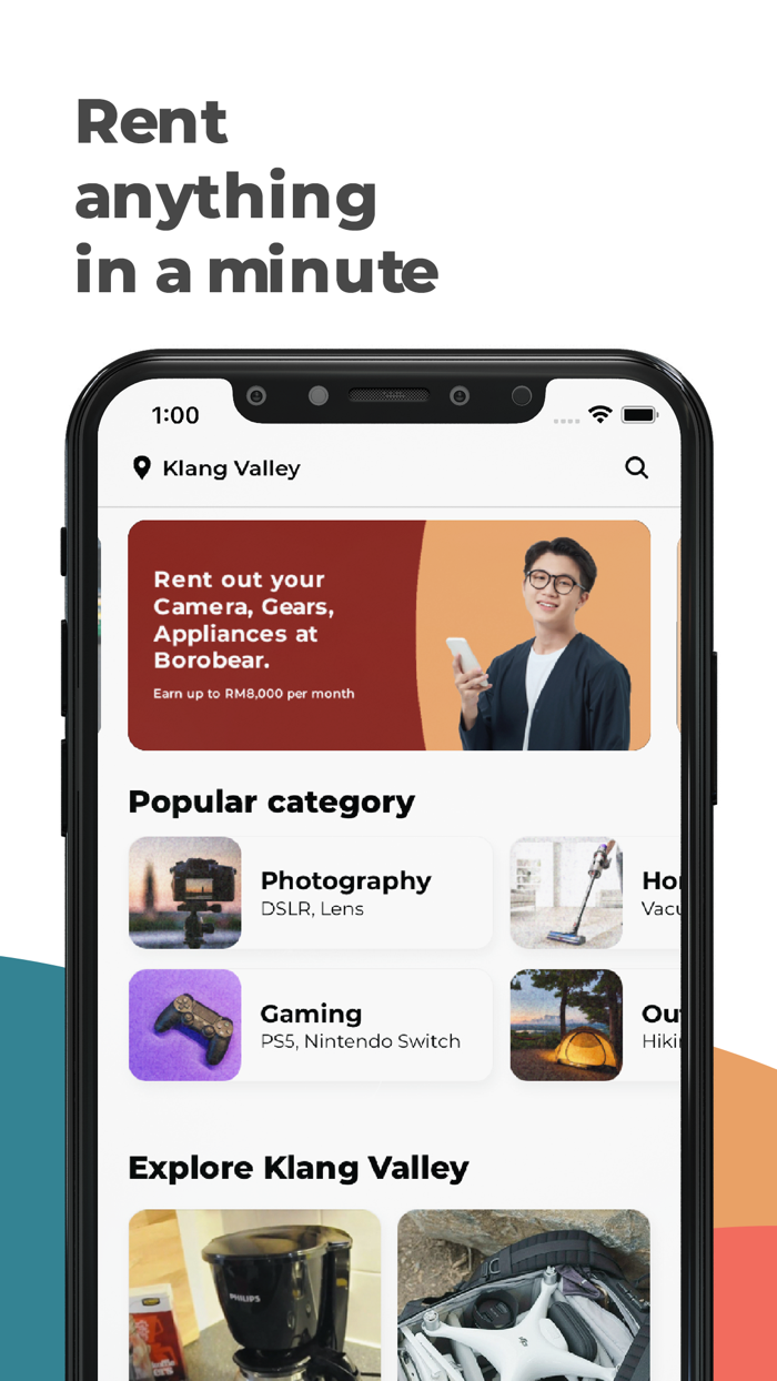 Borobear- Rent-Sell Your Stuff