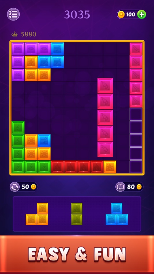 #5. Color Block Puzzle Games (iOS) 由: Jayendrasinh Chudasama