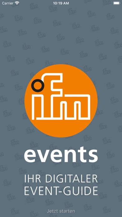 ifm Events Screenshot