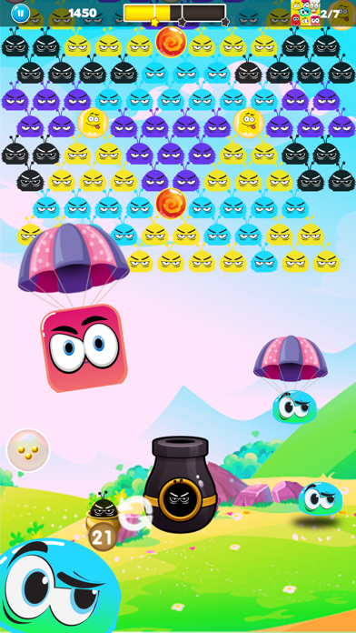 Cartoon Bubble Pop Friend Kids Screenshot