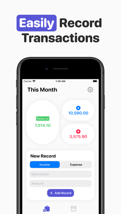 In Out - Track Money Screenshot