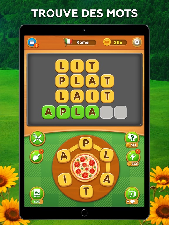 Screenshot #4 pour Word Pizza: Mot Mele