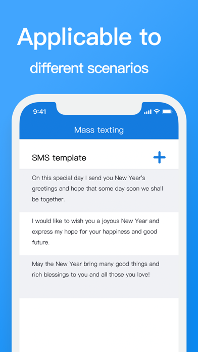 SMS 2Number - Cloud Message Screenshot