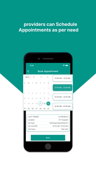 TheraTap Provider Screenshot