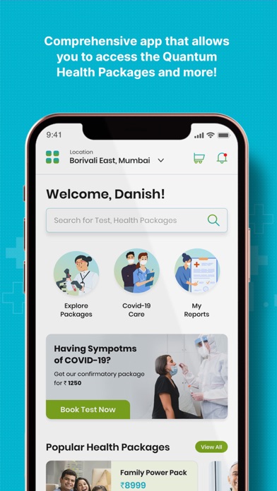 MyHealth Quantum Screenshot