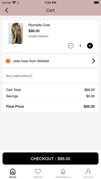 LUVH SHOP Screenshot