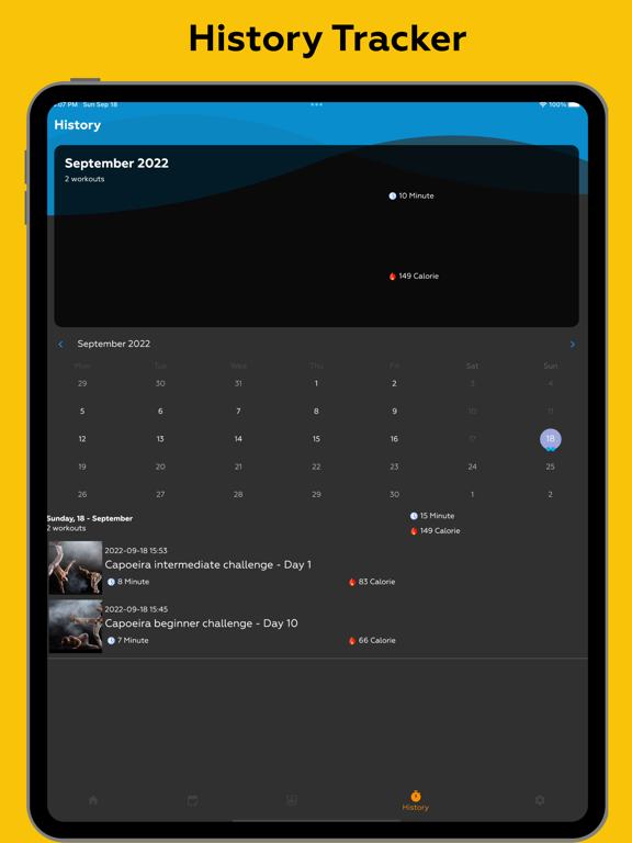 Capoeira Workout At Home iPad screenshot 9 - Sports app