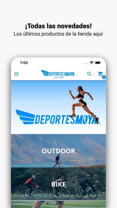 Deportes Moya Screenshot