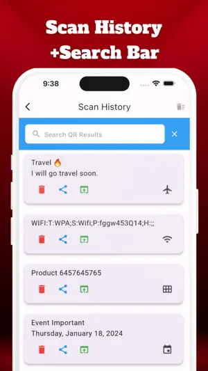 QR & Barcode Scanner Plus screenshot 2