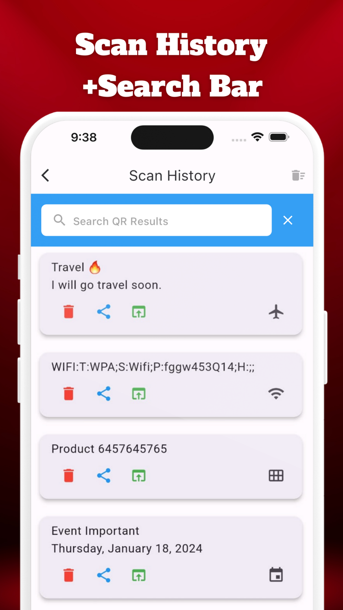 QR and Barcode Scanner Plus