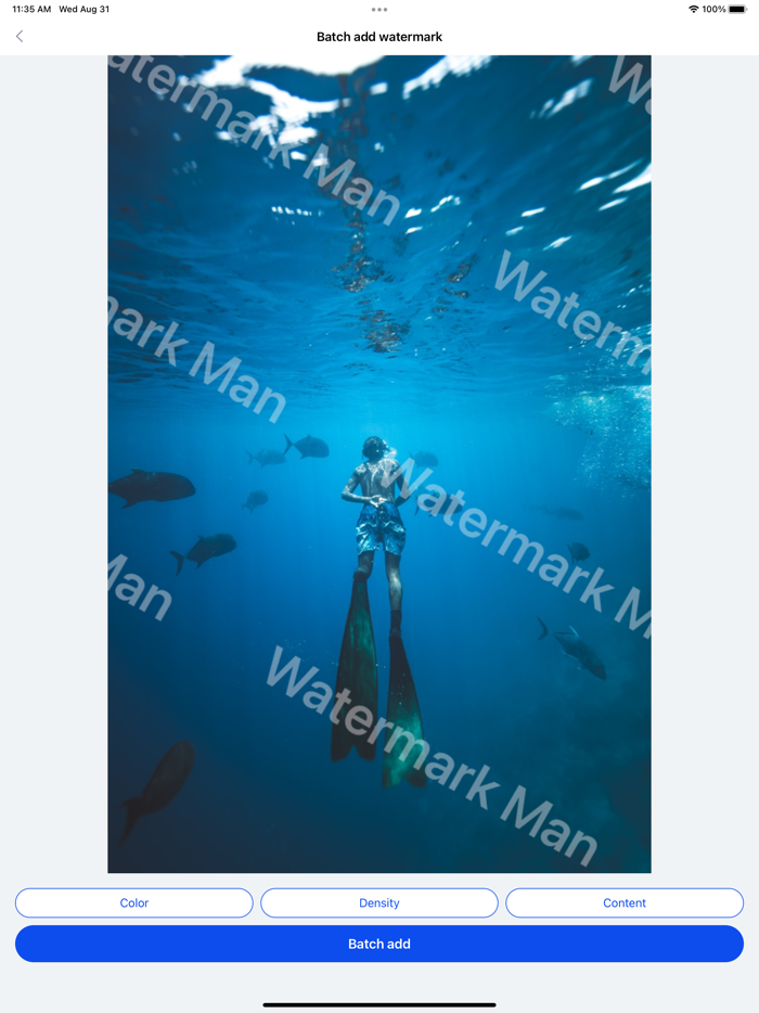 Watermark Man