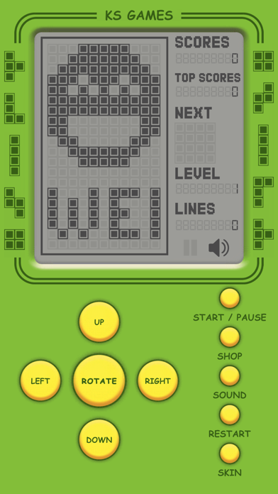 Retro Brick Game Pro Screenshot