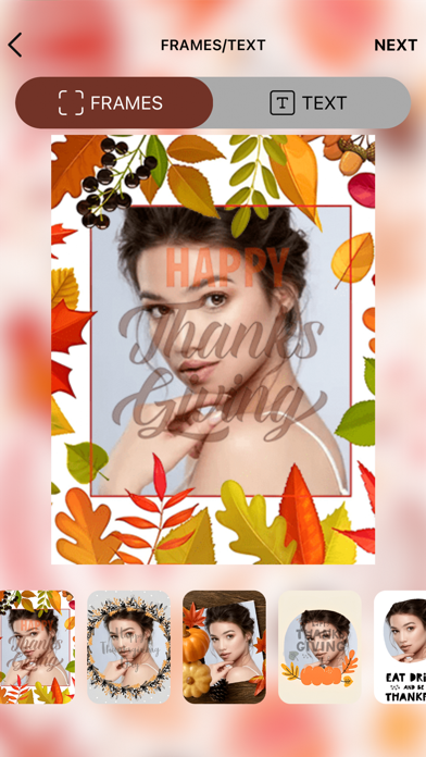 ThanksGiving Frames & Wishes Screenshot
