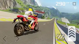 superhero moto stunts racing iphone screenshot 2