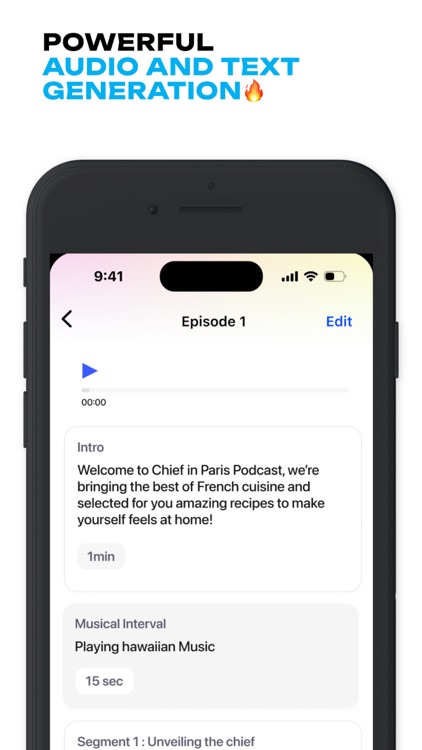 Become - Edit your podcast