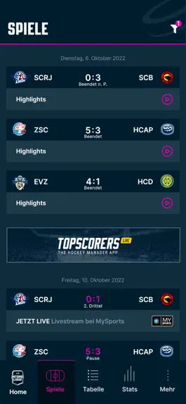 Game screenshot National League Official App hack
