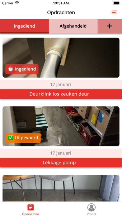 MrHandy app screenshot