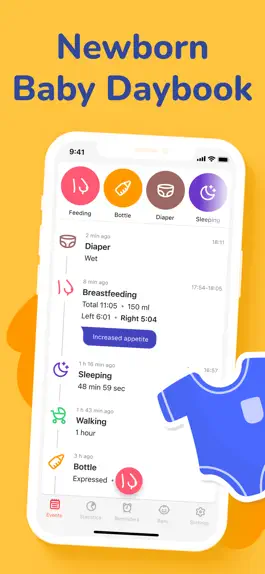 Game screenshot Baby Tracker & Breast Feeding mod apk