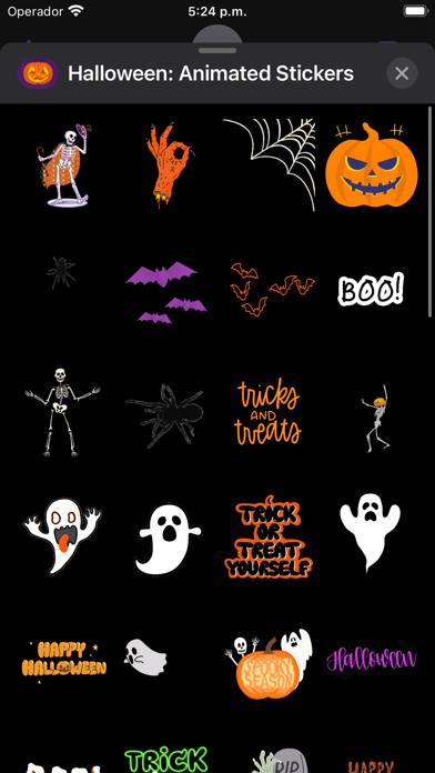 Halloween: Animated Stickers Screenshot